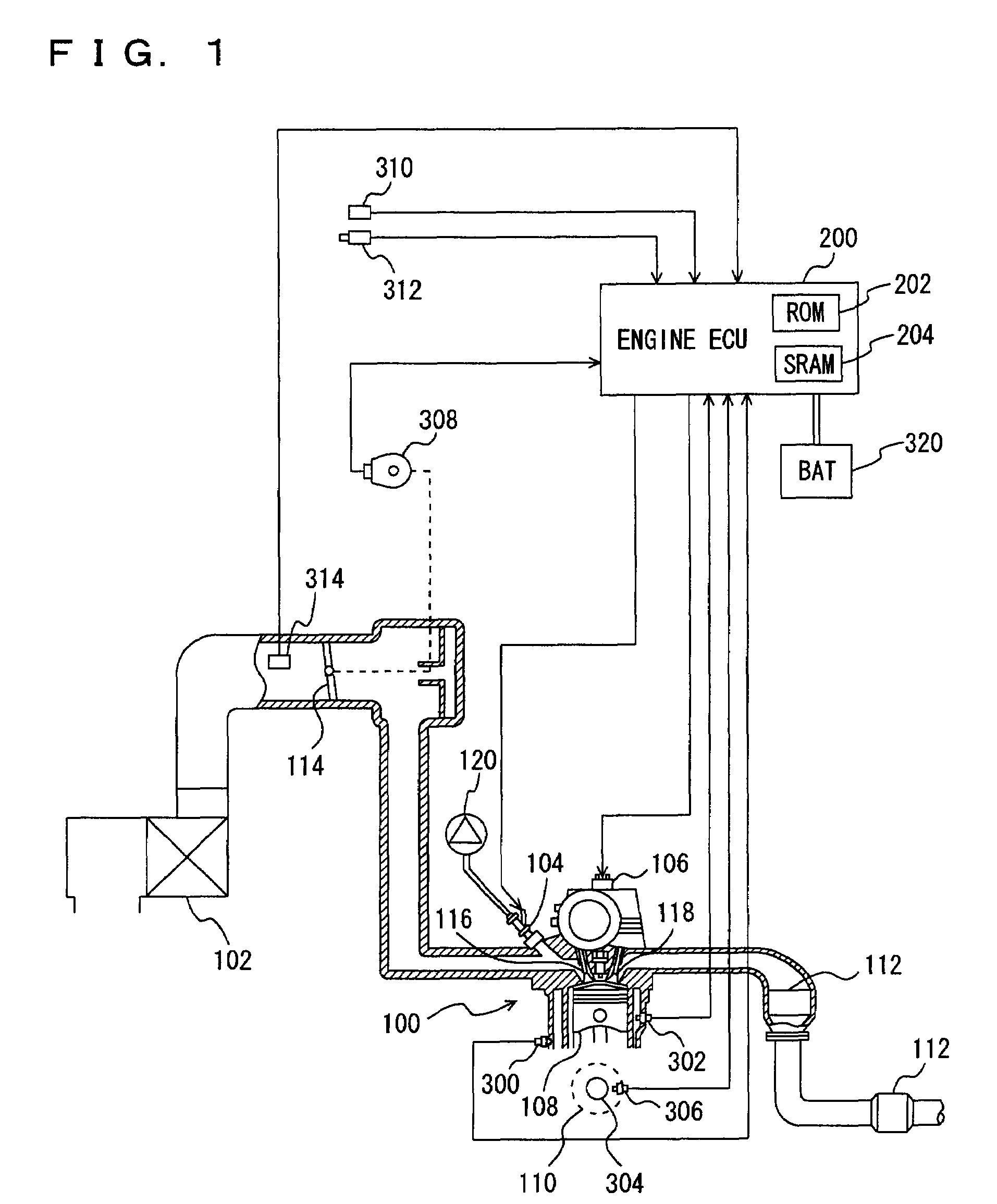 Device and method for determining knocking of internal combustion engine