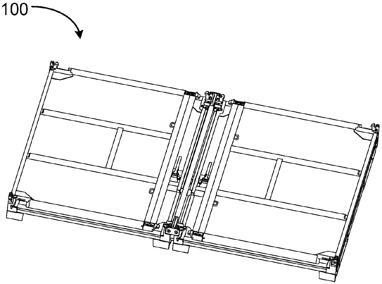 Combined box pallet and box pallet