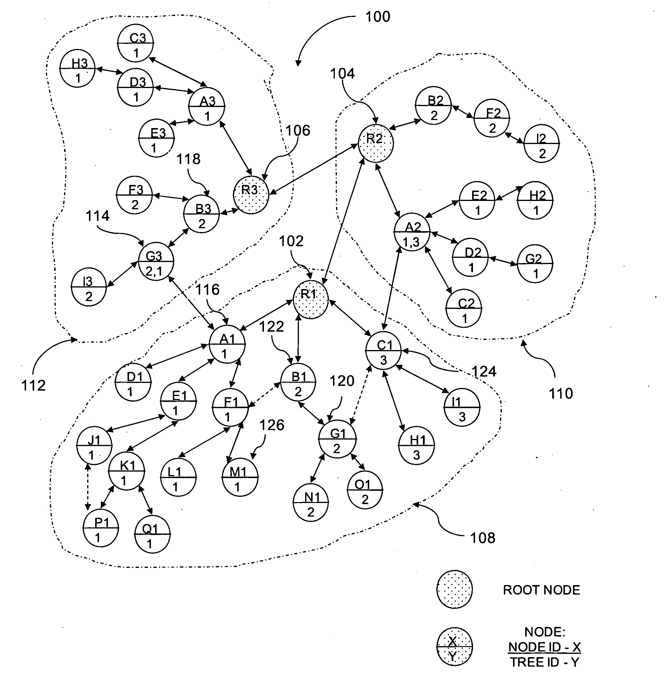 Method and system for increasing throughput in a hierarchical wireless network