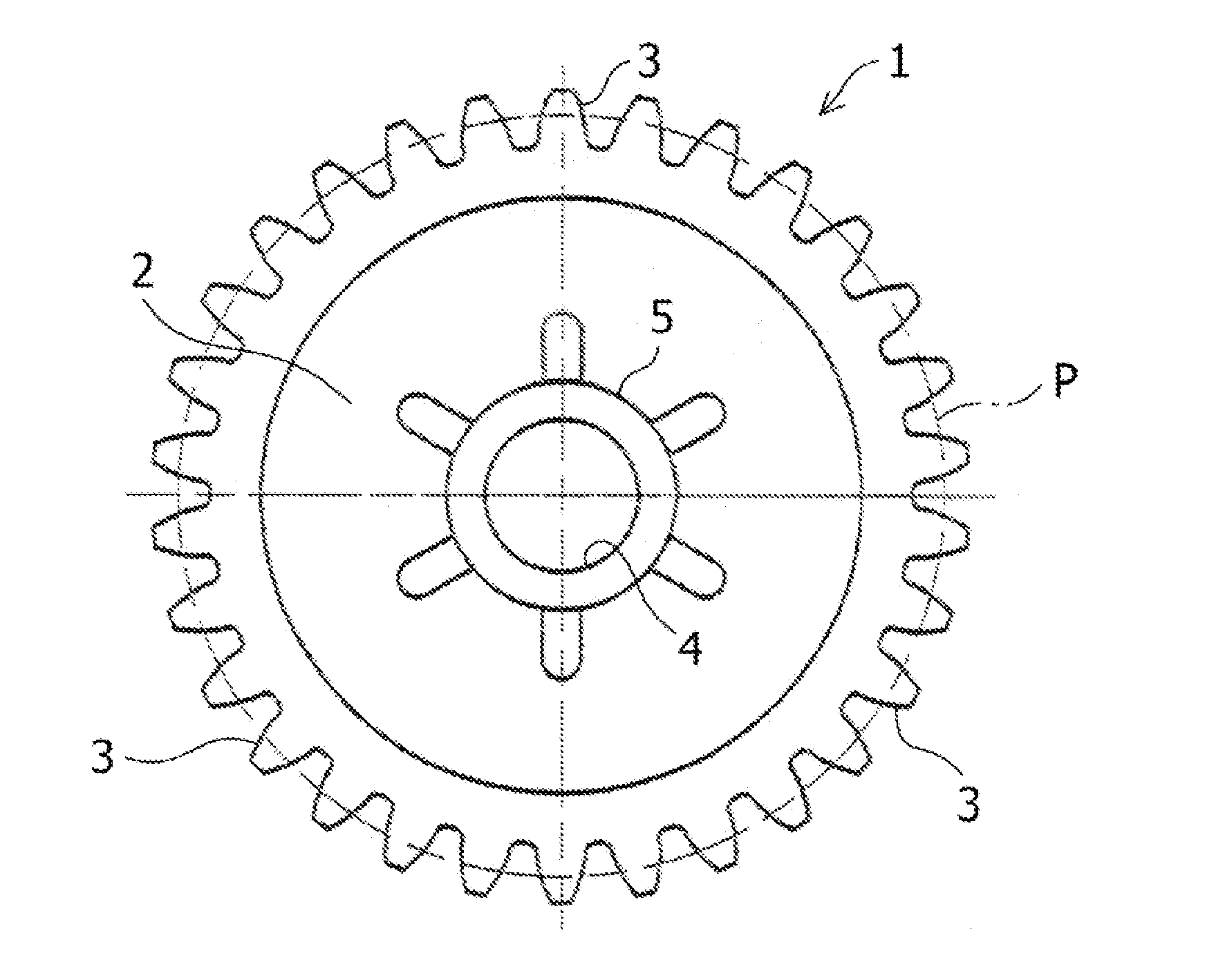 Gear and manufacturing method for the same