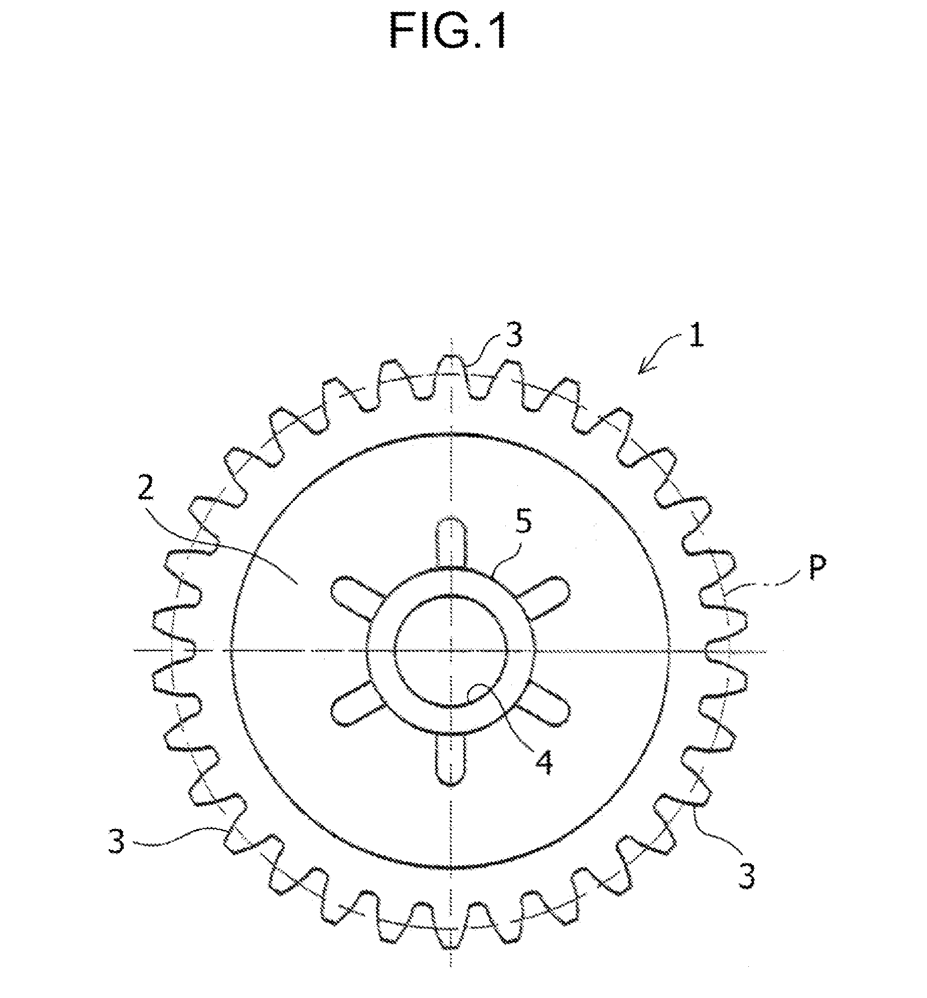 Gear and manufacturing method for the same