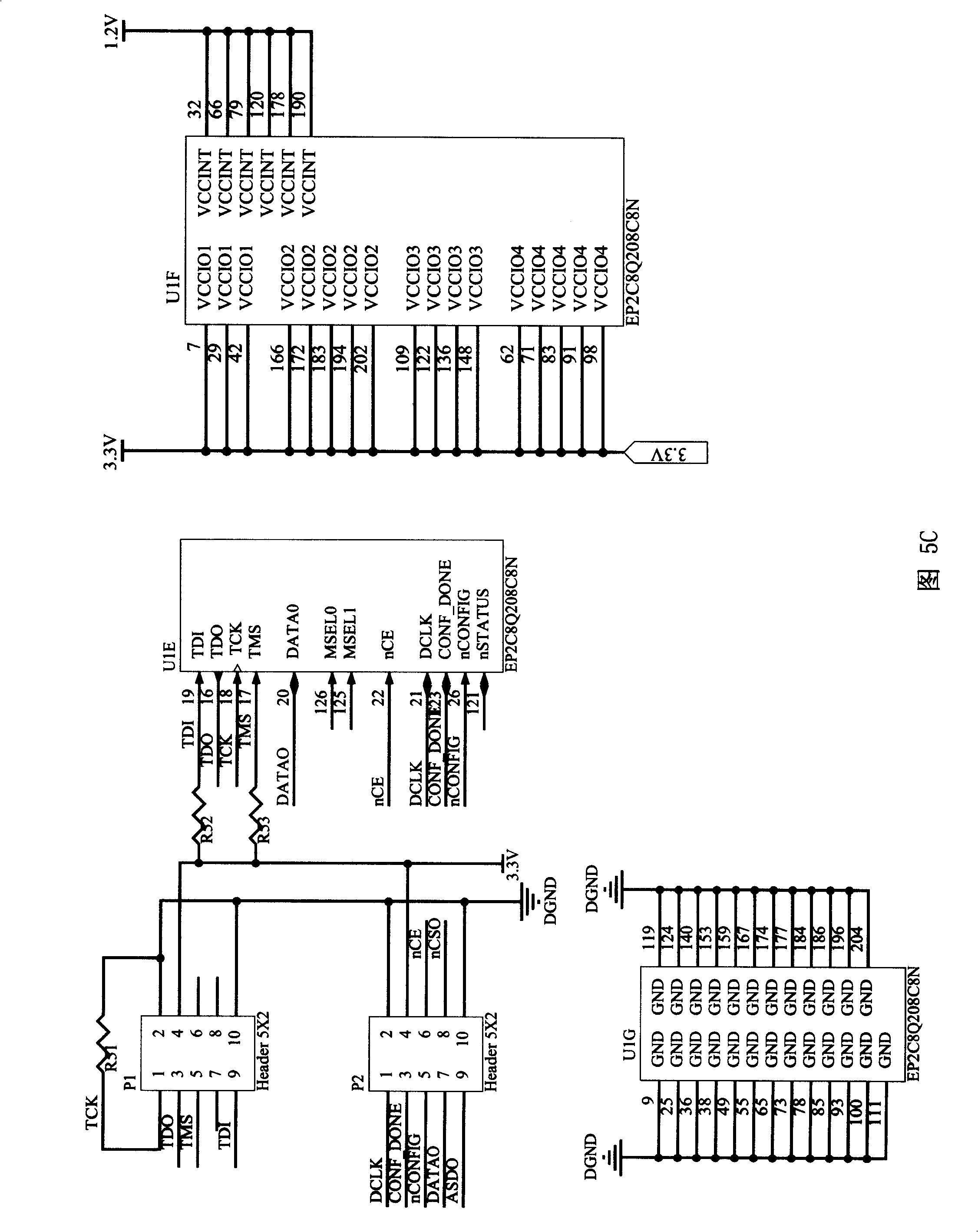 Digital demodulation device applied to CTCS standard point responder