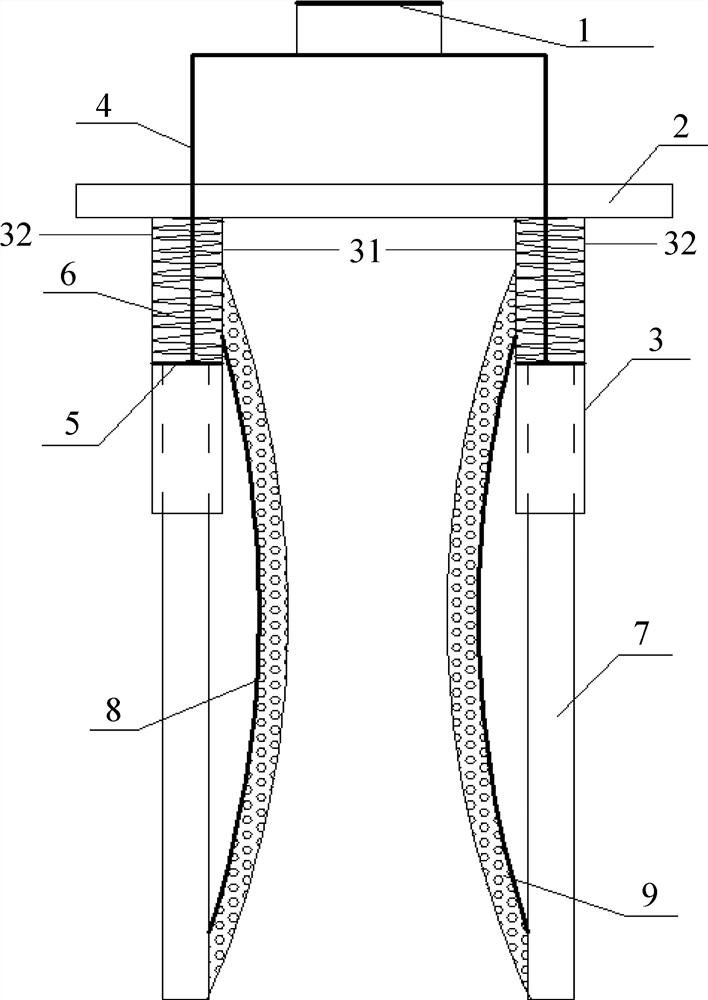 Quick oiling tool for bolts and its usage method