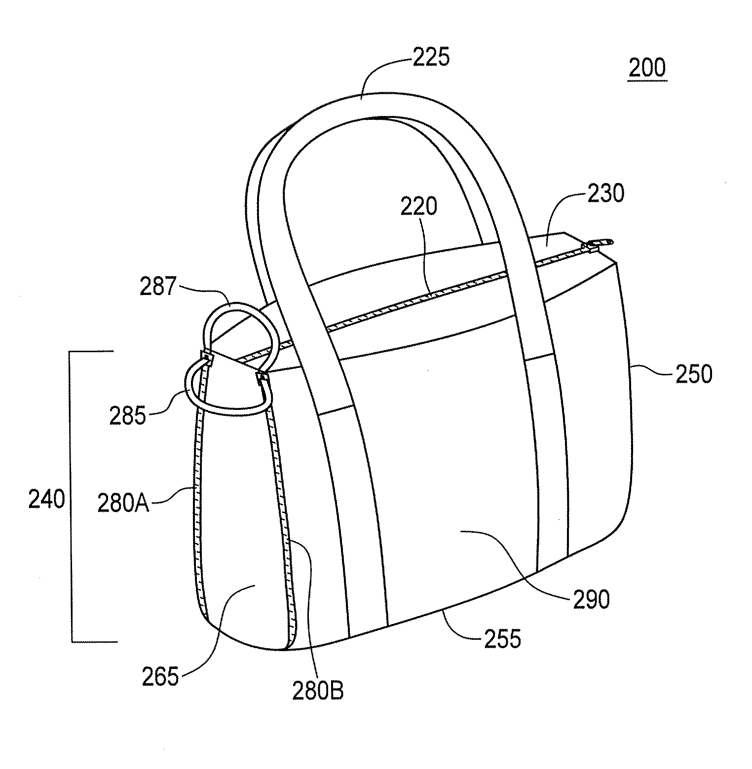 Bag With Easy Access For Cleaning and Aerating