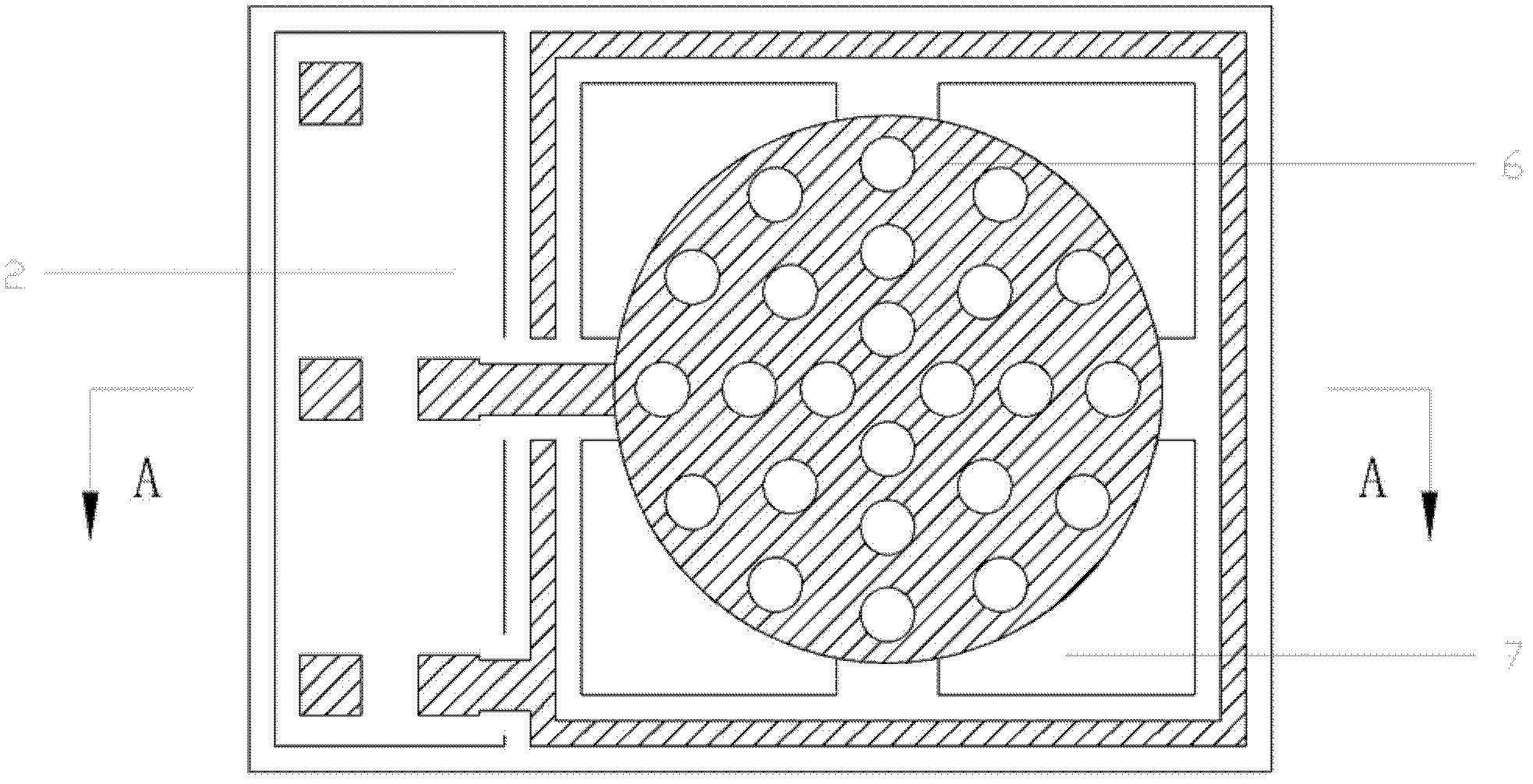 MEMS silicon microphone longitudinally integrated with CMOS circuit, and manufacturing method for the same