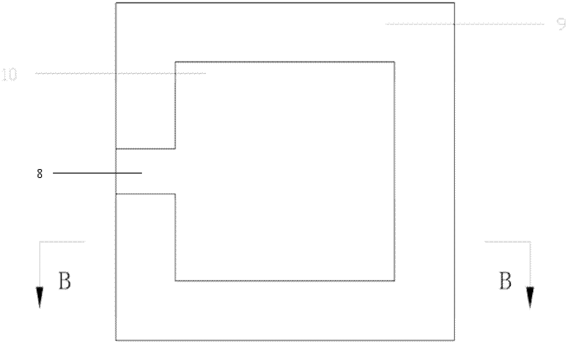 MEMS silicon microphone longitudinally integrated with CMOS circuit, and manufacturing method for the same