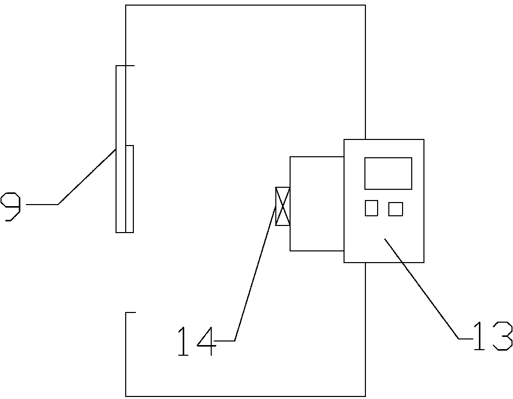 Energy-saving baking room with dehumidifying and heat accumulating function