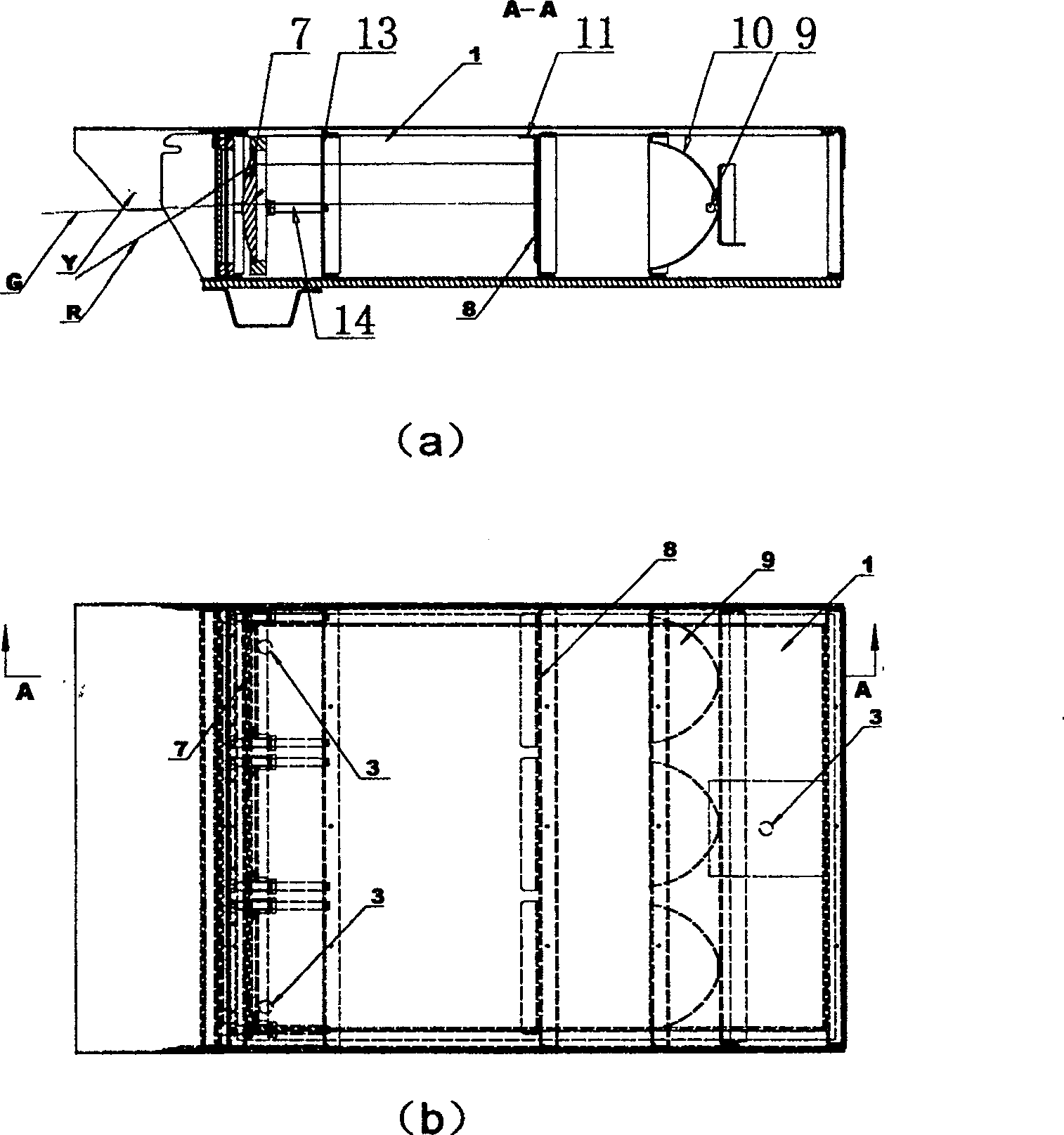 Novel precise sea-way entering indication method