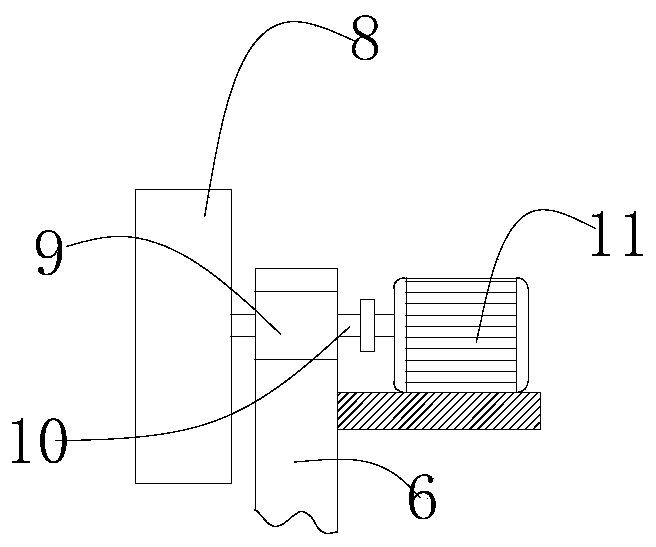 Optical glass side-edge polishing device