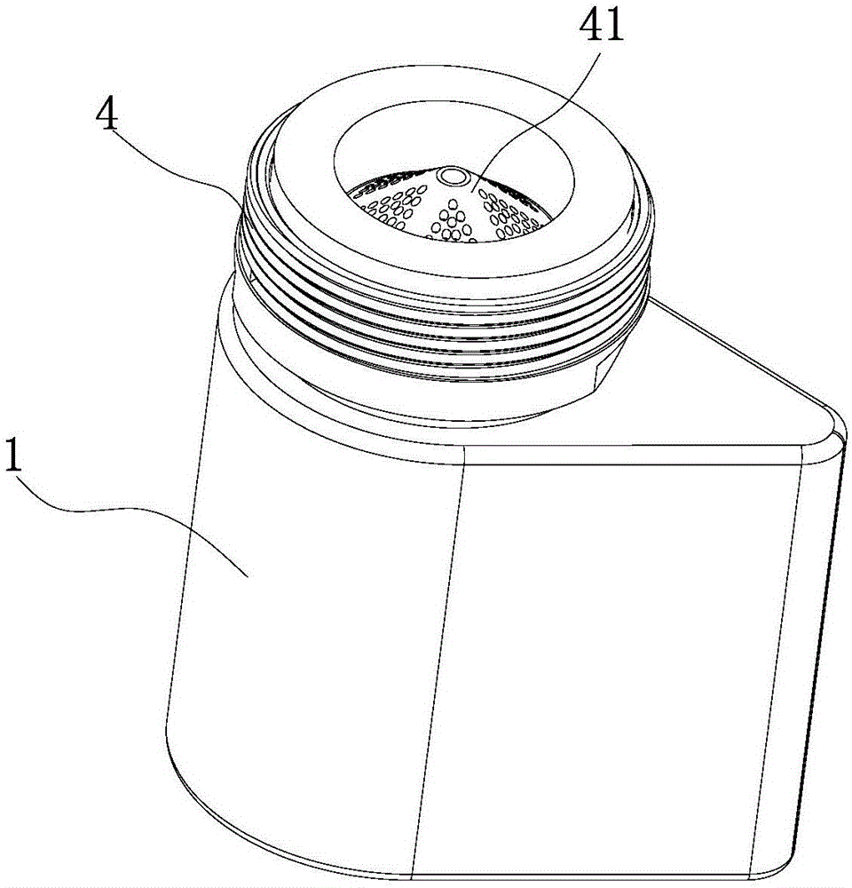 Automatic reset type dual-functional bubbler