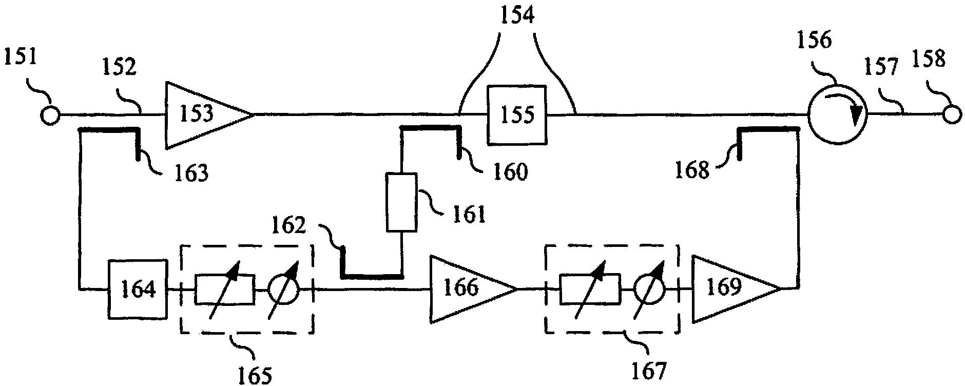 Circuit and method for interference reduction