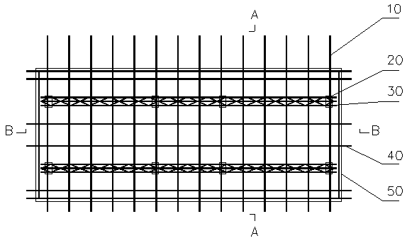 Production method and production device of non-dismantling non-metal bottom plate fixed die laminated plate