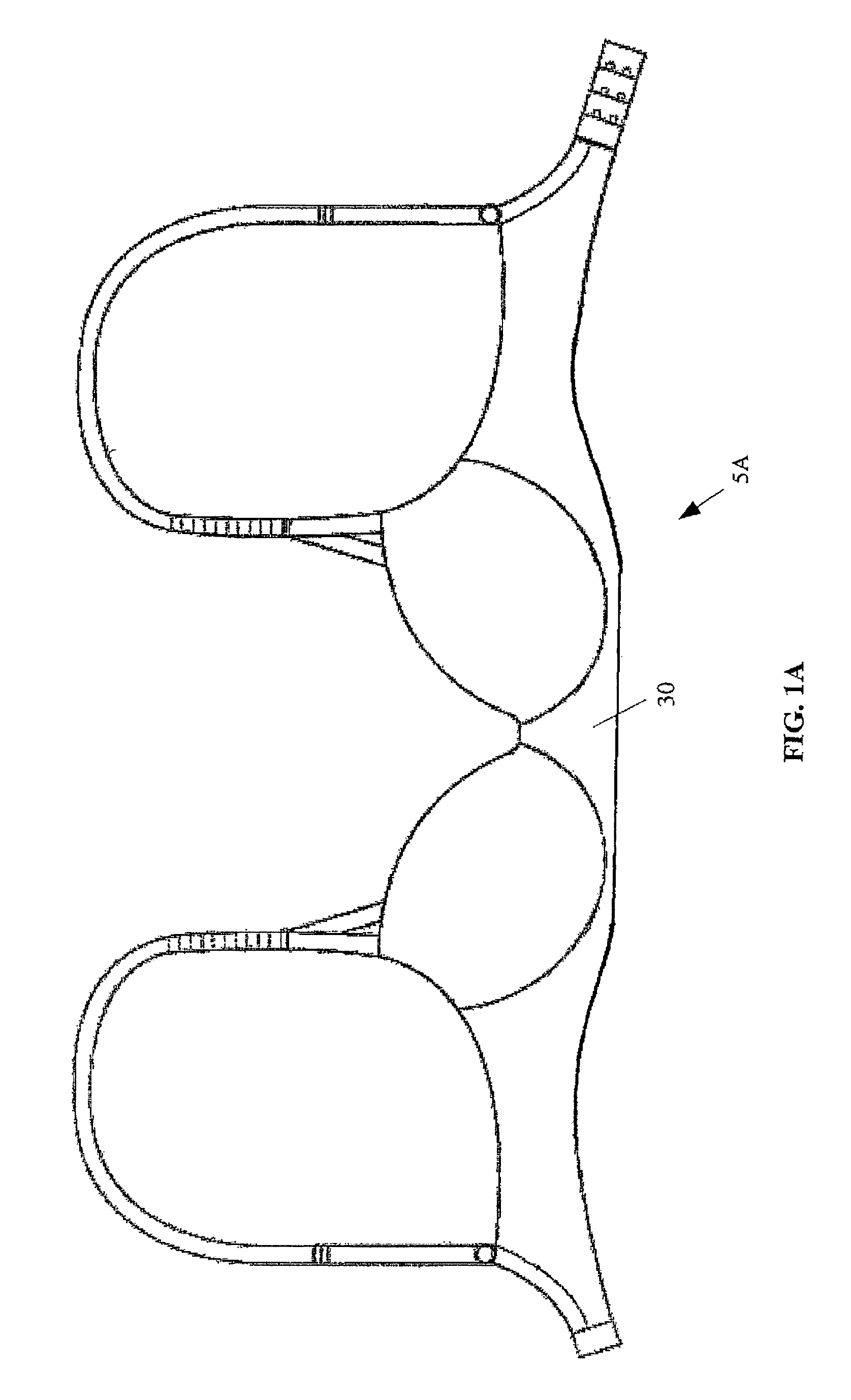 Brassiere configured to smoothly transition between at least two support/lift positions