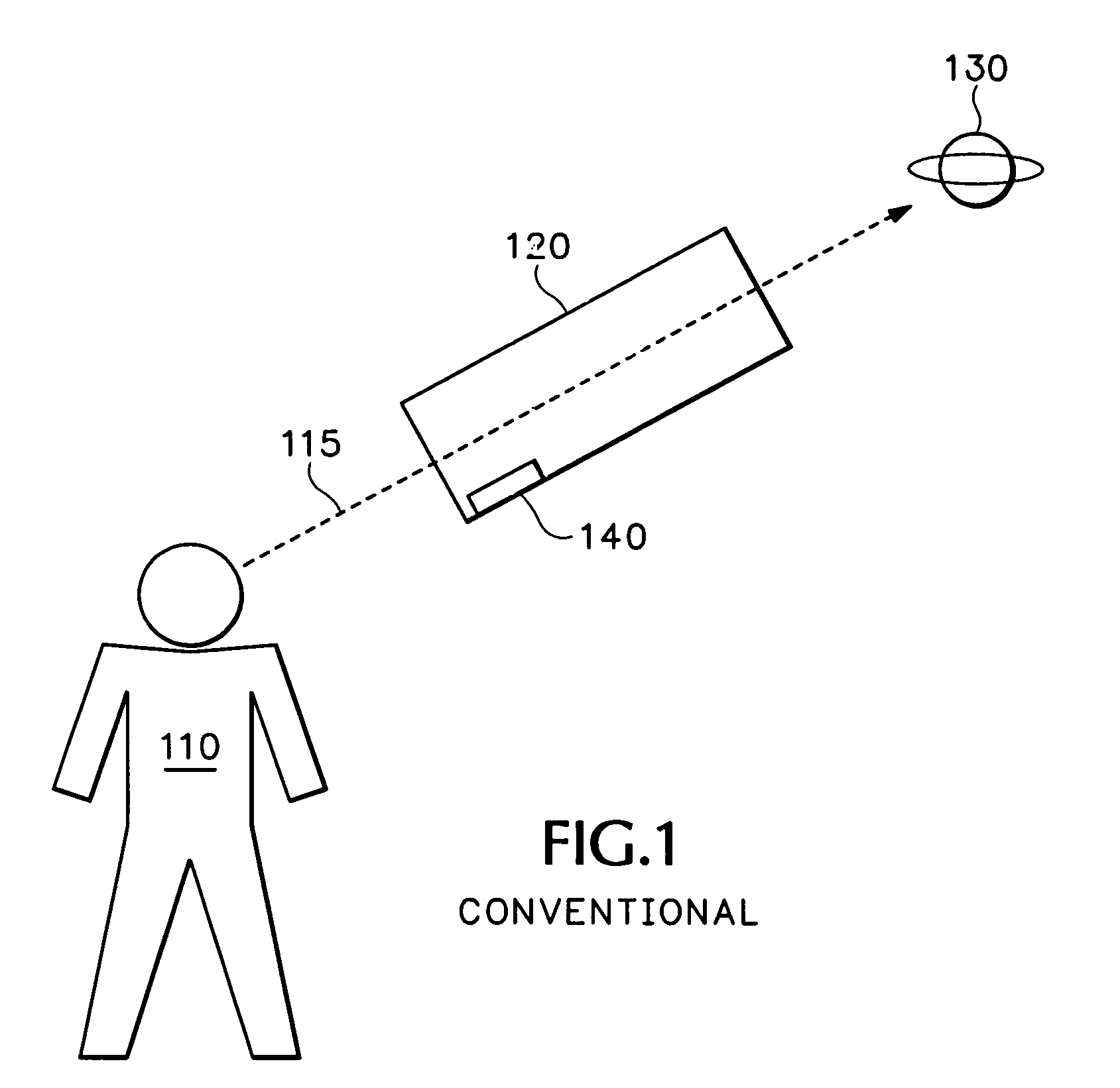 Laser guided celestial identification device