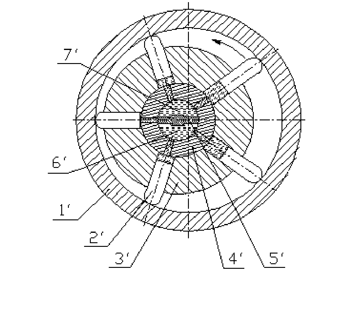 Wind generating set and hydraulic motor thereof