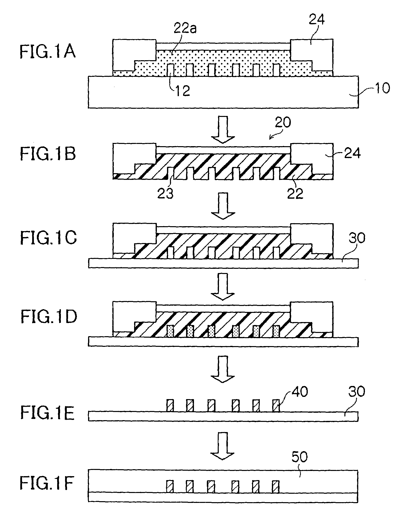 Process for producing polymer optical waveguide and resin injecting device