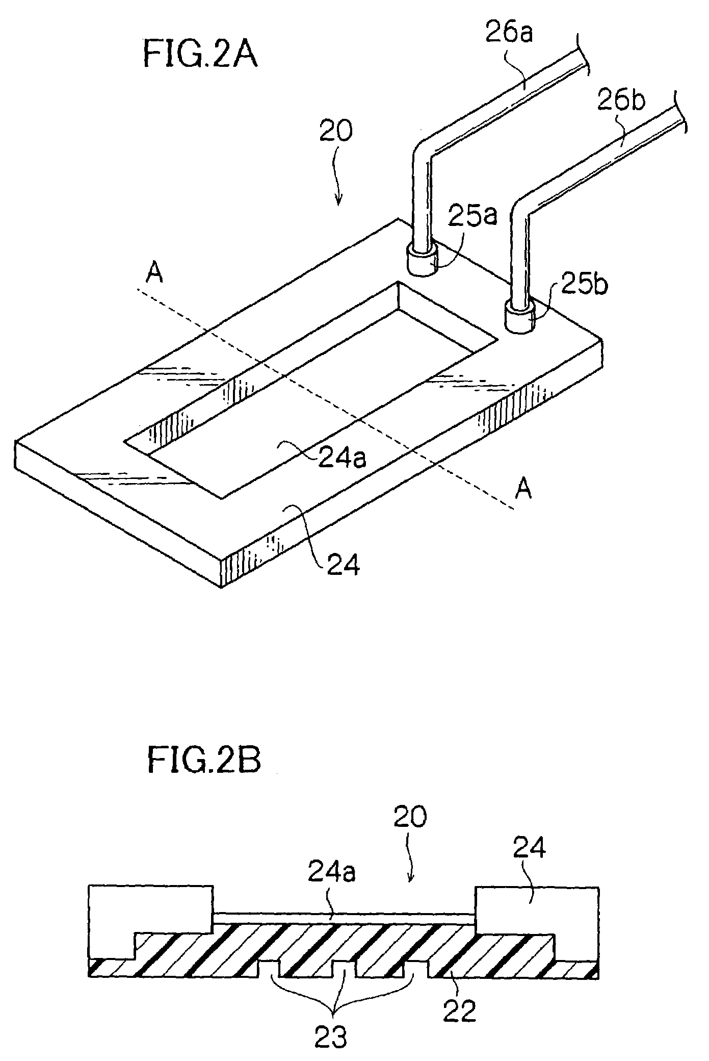 Process for producing polymer optical waveguide and resin injecting device