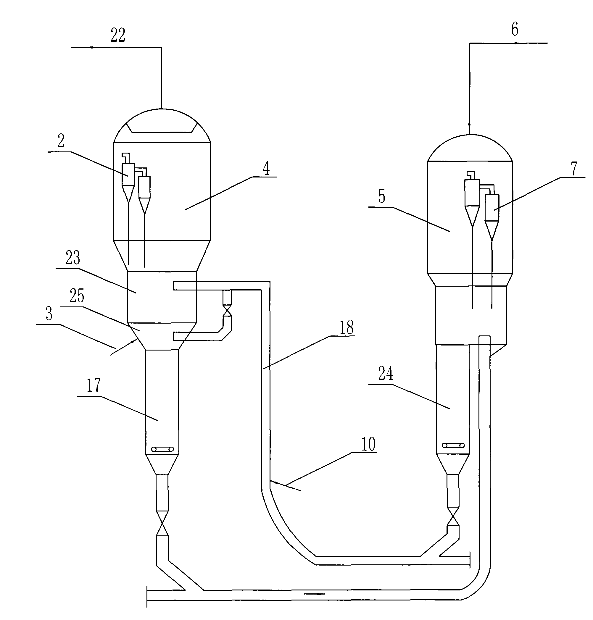 Conversion method of C4 and heavier components