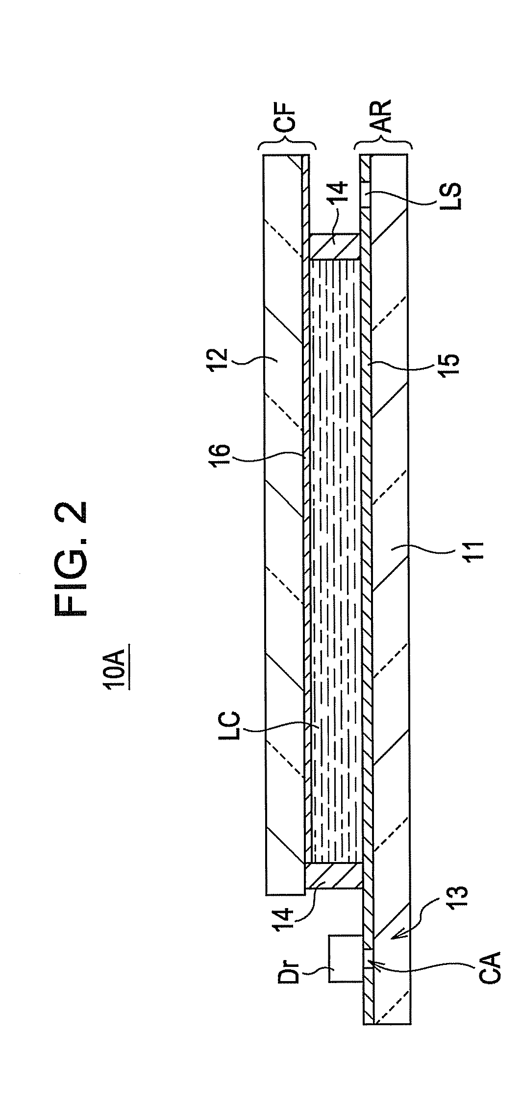 Display device and test probe for testing display device