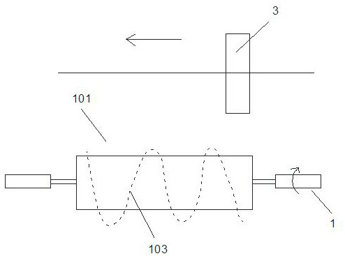 Roller UT flaw detection mechanism and roller flaw detection method thereof