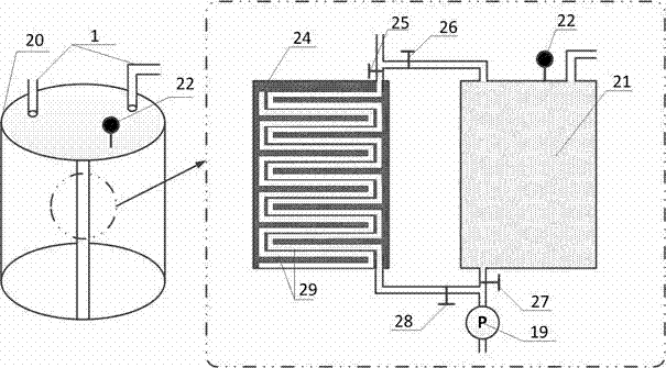 Diameter-changing tube type air flow tobacco shred drying device based on groove type light gathering solar energy