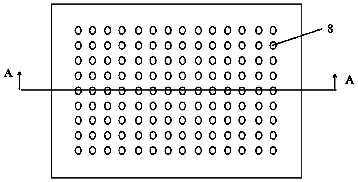 Electrochemical machining method for formwork with multiple S-shaped runners and massive tiny pits