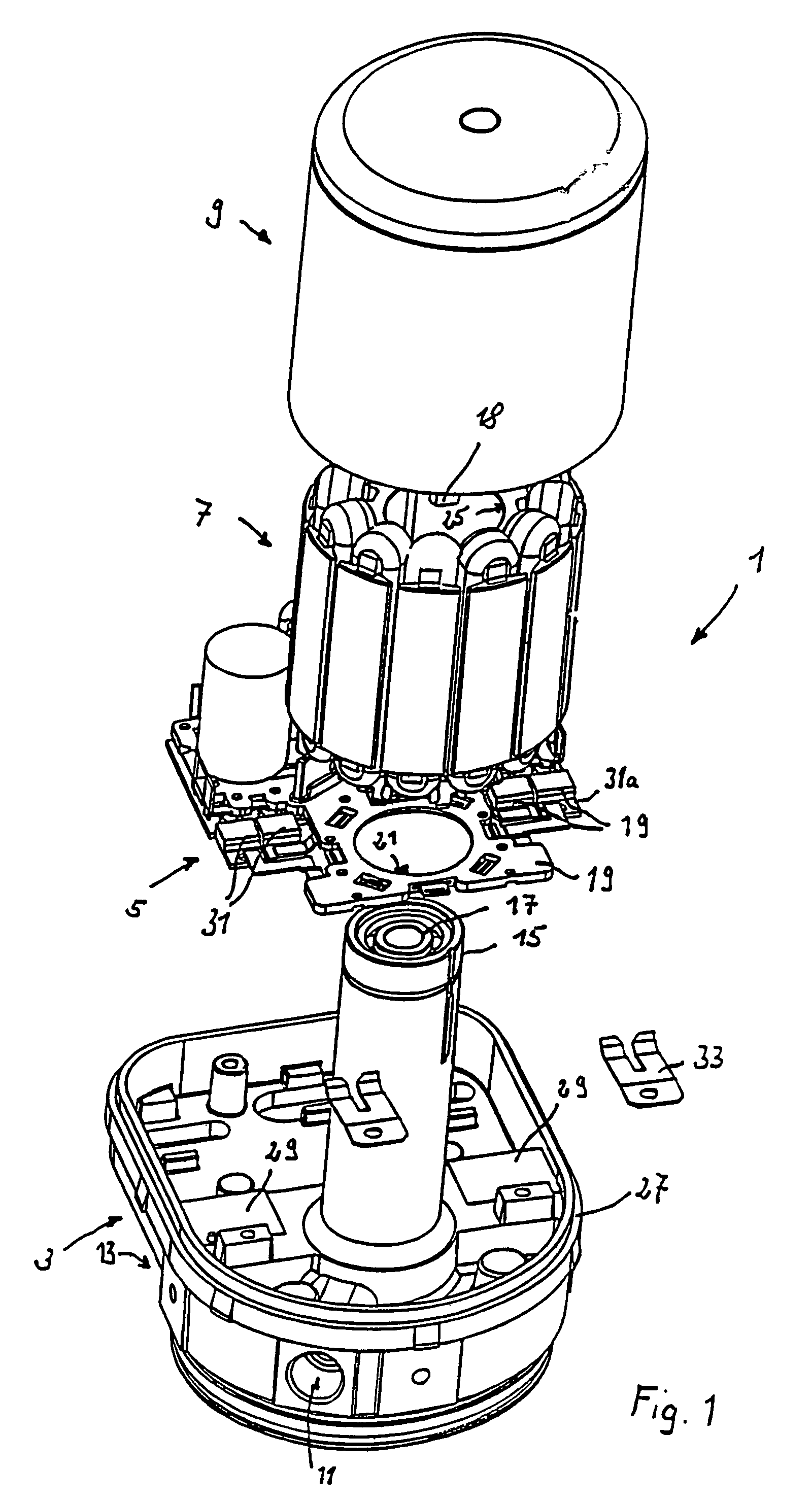 Electromotive drive system for use with a pump of a power-assisted steering system in a motor vehicle