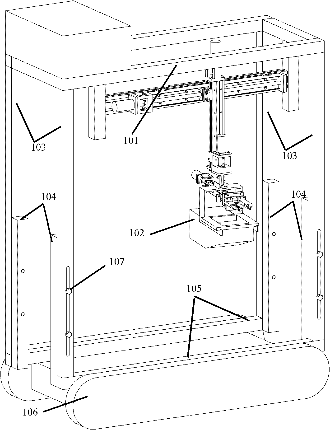 Overhead strawberry picking robot