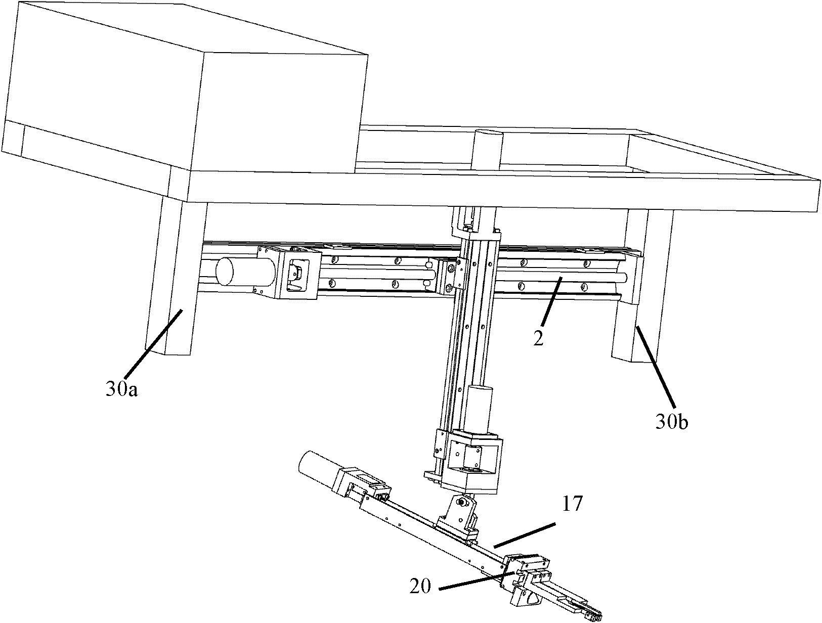 Overhead strawberry picking robot