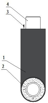 Polyurethane spraying outer protection pipe spraying integrally-formed prefabricated heat preservation pipefitting and spraying method