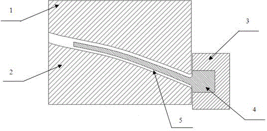 A Hollow Blade Push Bending Forming Process