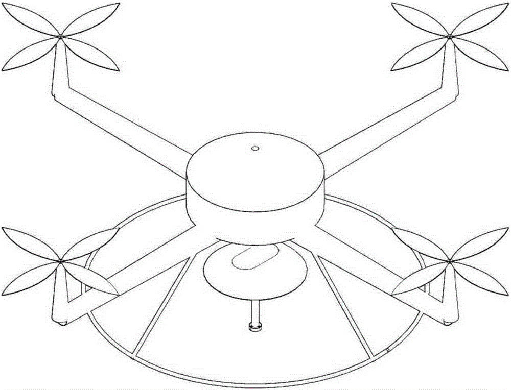 Unmanned aerial vehicle pod for environmental sample collection and collection method