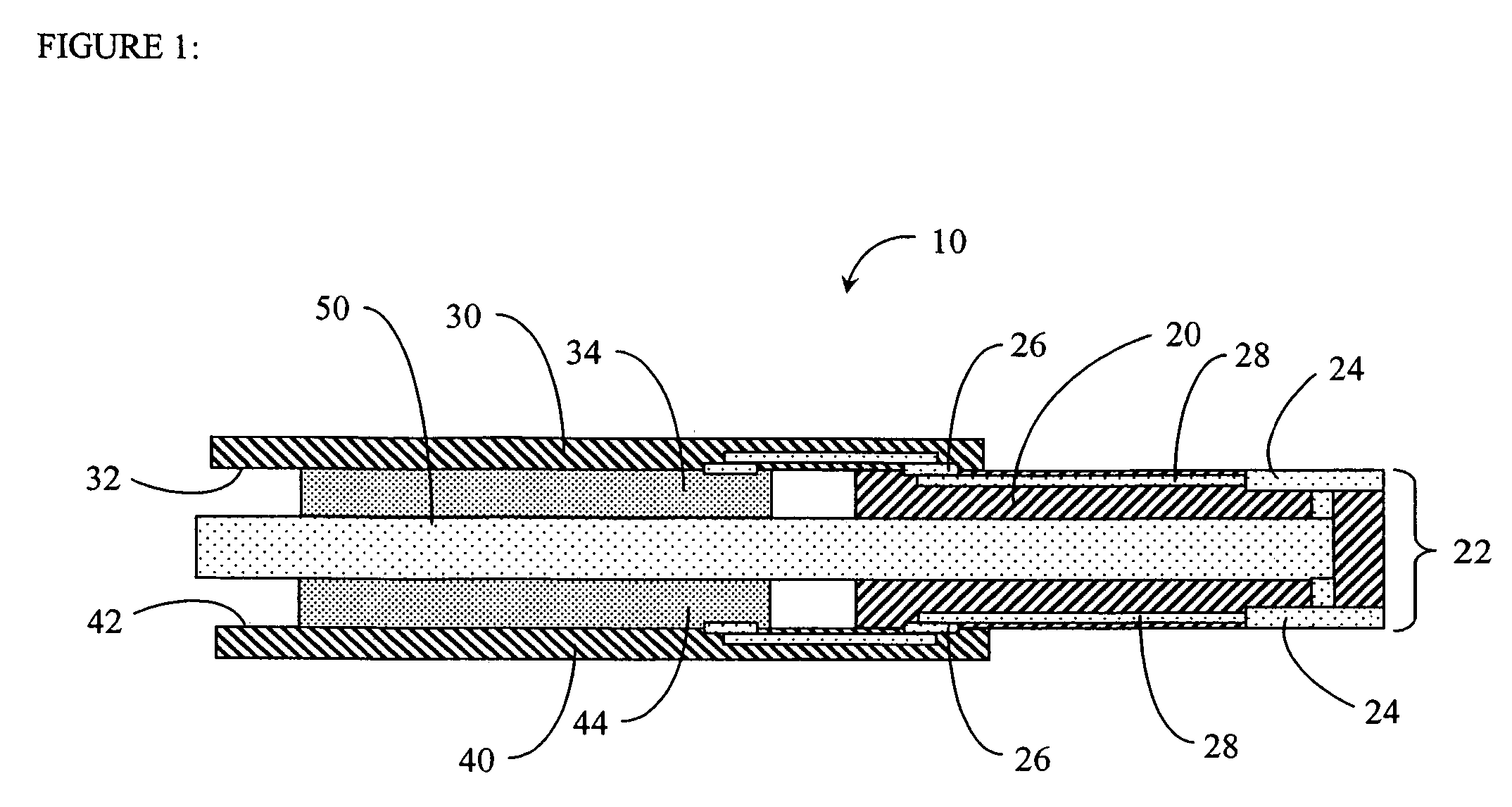 High density memory module using stacked printed circuit boards