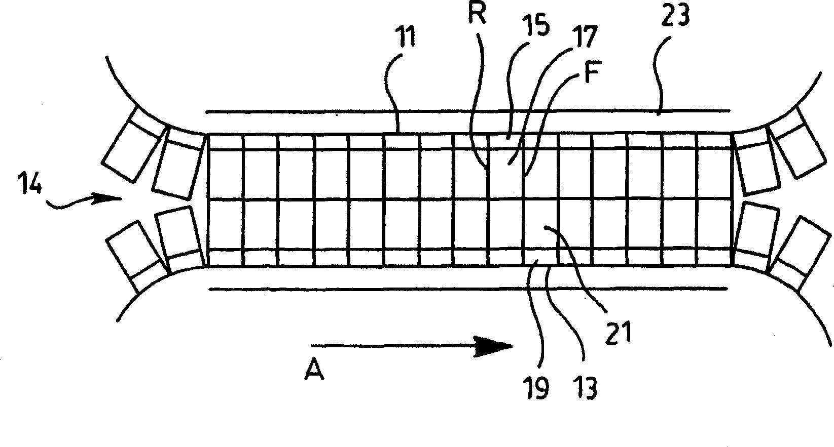 Moulding apparatus with external mold block cooling