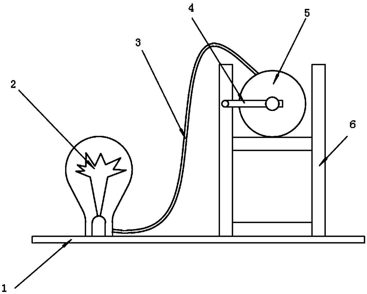 Hand-operated generator