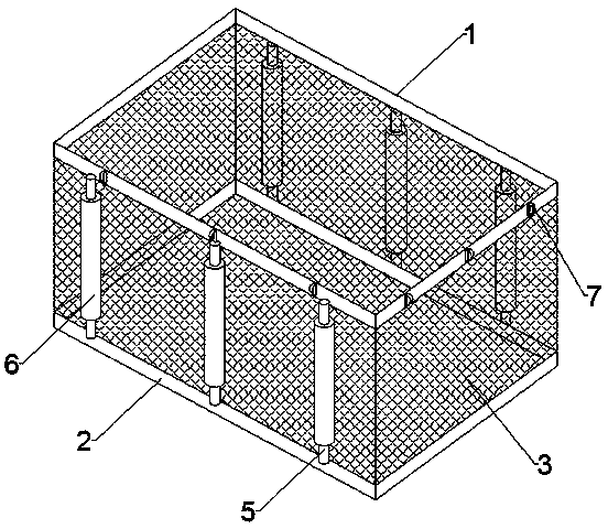 Net cage for deep sea culture of yellow croakers and culture method