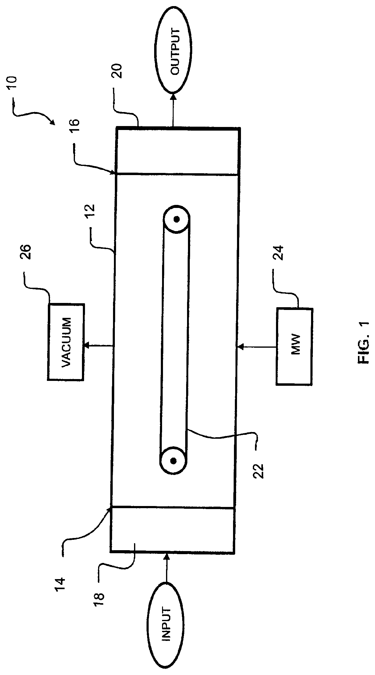 Vacuum microwave drying of high sugar content liquids