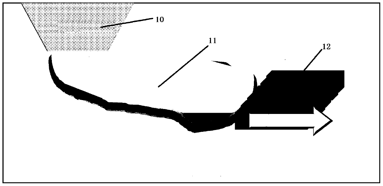 Contact reaction wall and method for treating landfill leachate