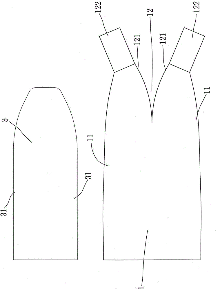 Structure of inflatable ship body