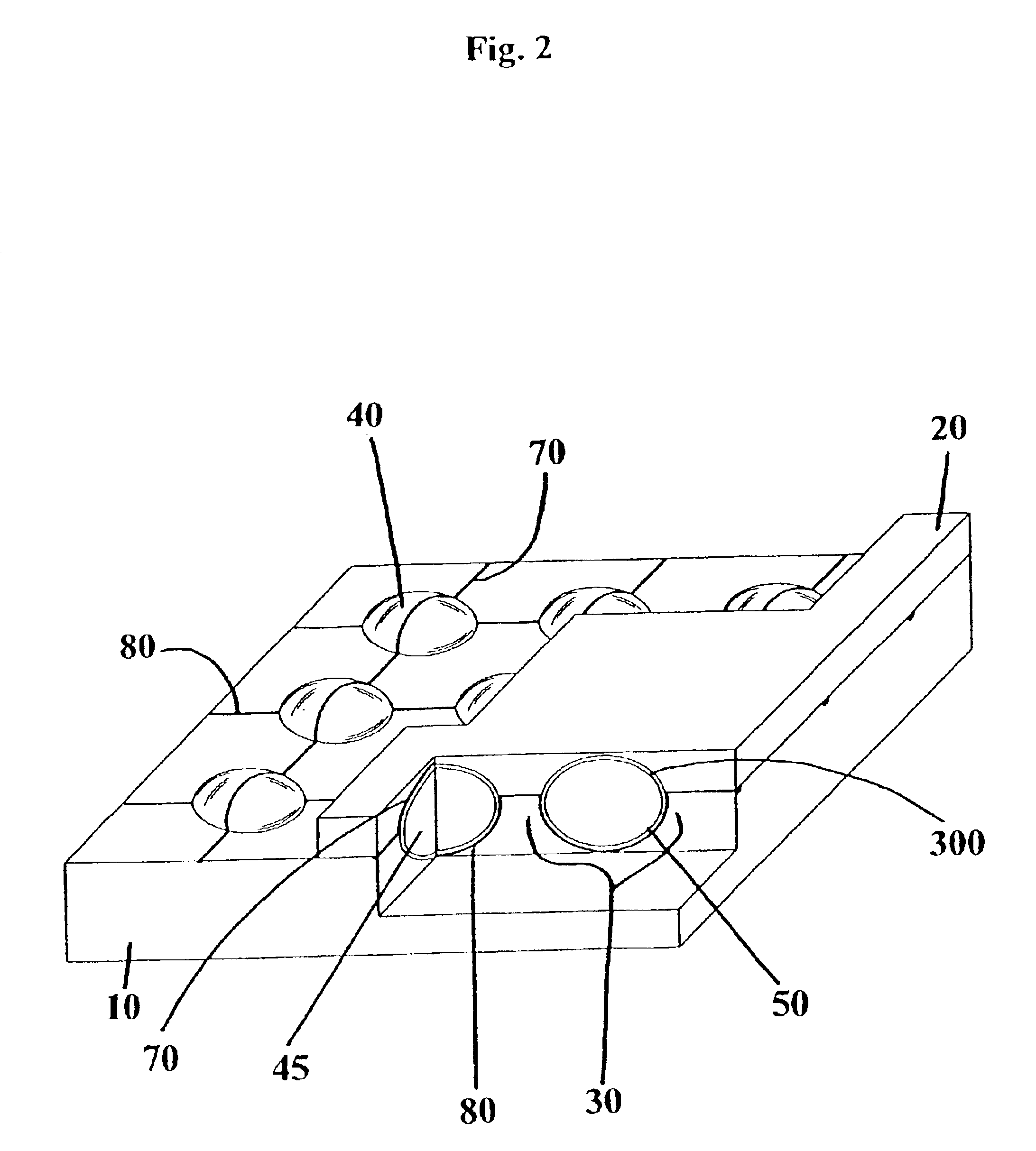 Method and apparatus for addressing micro-components in a plasma display panel