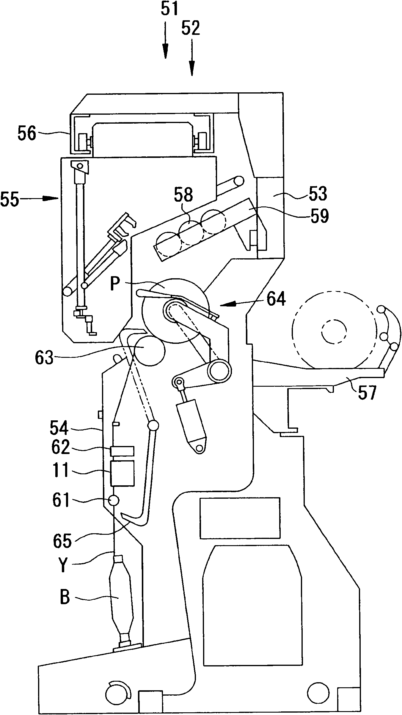 Yarn splicing device and textile machine equipped with the same