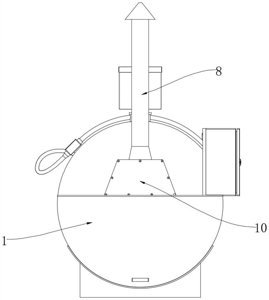 Device for laminating outer layer copper on multi-layer circuit board