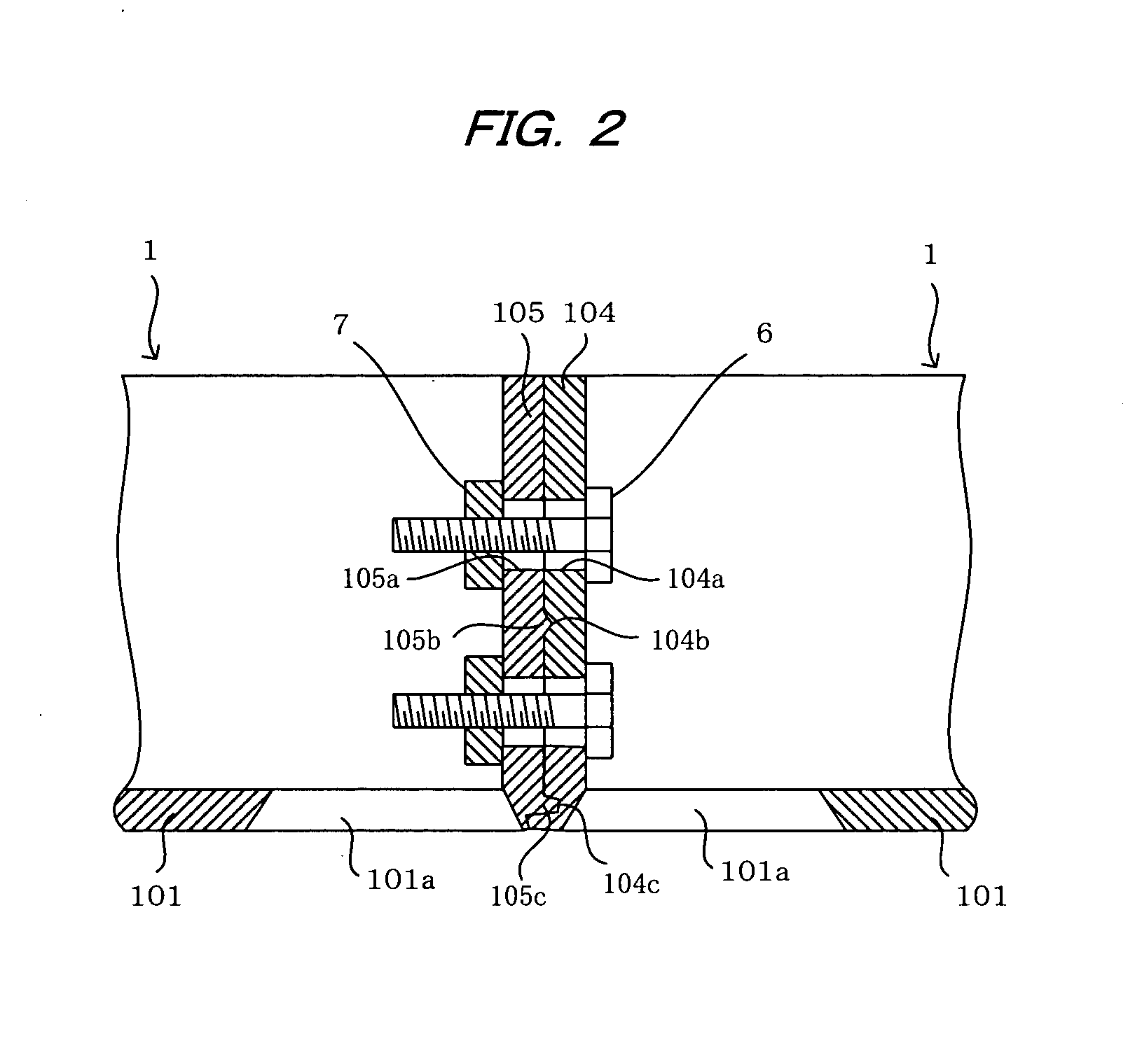 Method for linking segments and linking tool
