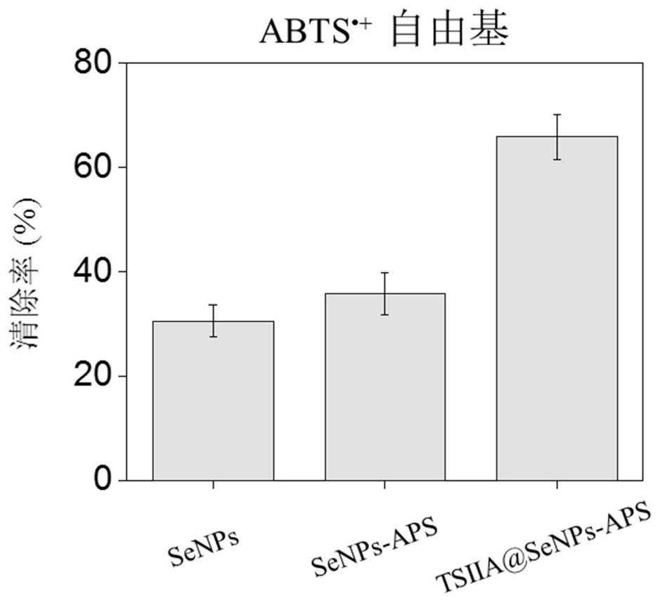 Preparation method and application of nano-selenium modified by astragalus polysaccharide and loaded with tanshinone IIA