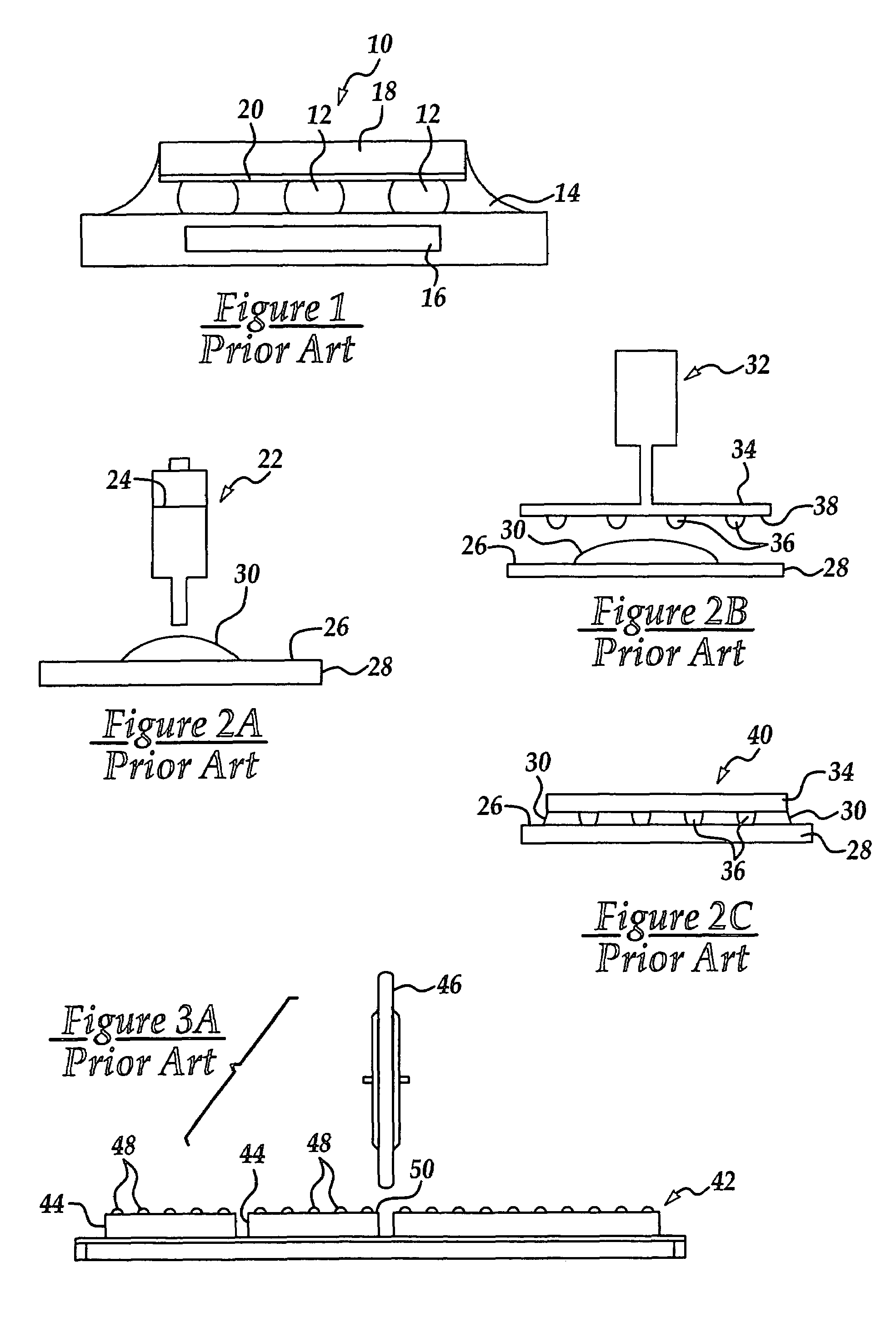 Method for bonding IC chips to substrates incorporating dummy bumps and non-conductive adhesive