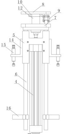 Lifting and rotating manual paper roll mechanism and tape roll operation method