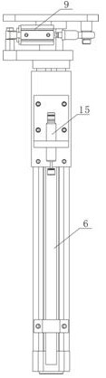 Lifting and rotating manual paper roll mechanism and tape roll operation method