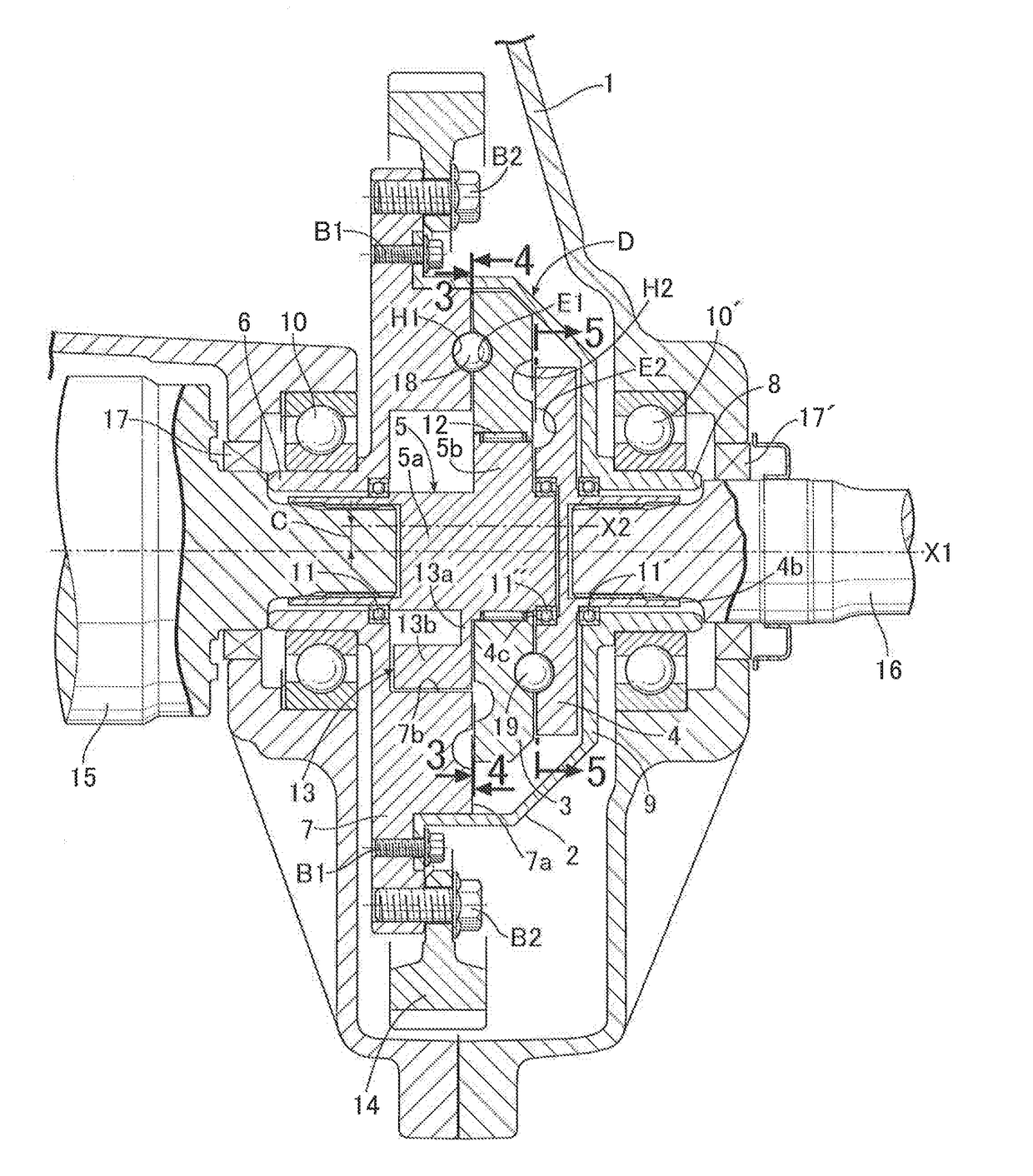 Differential device