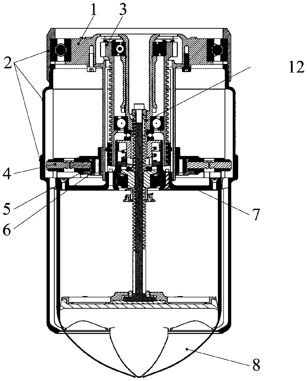 Elastic sheet type extraterrestrial celestial body surface soil sampling mechanism and sampling method