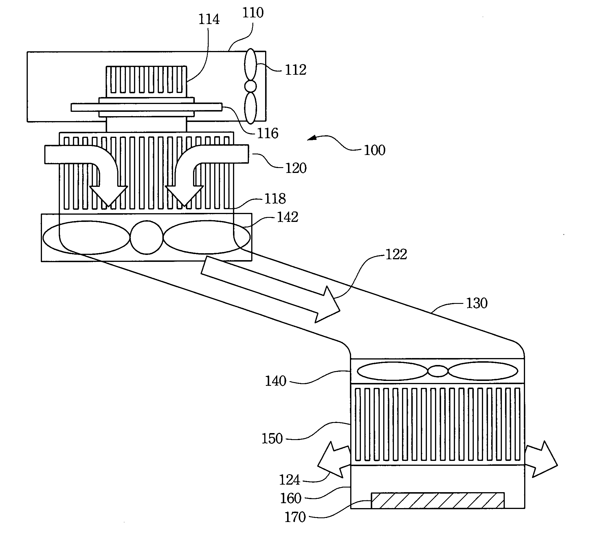 Thermoelectric cooling apparatus